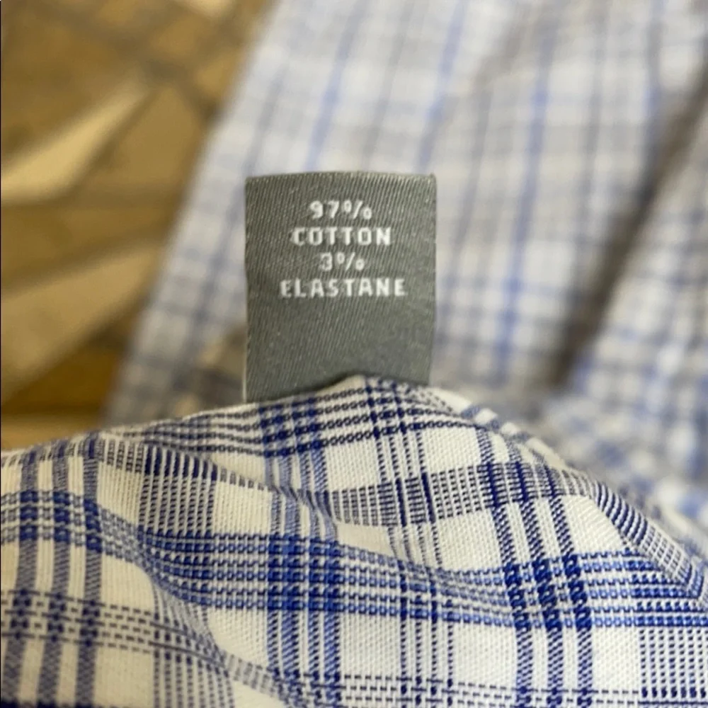 MICHAEL KORS Plaid Button Casual Long Sleeve Shirt - Picture 4 of 9
